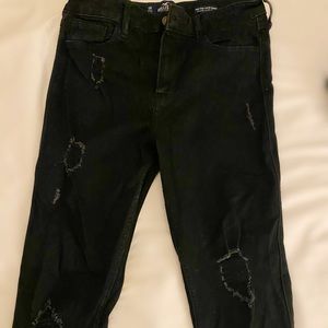 High rise supper skinny jeans